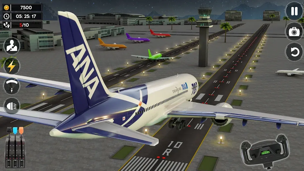 Airplane Flight Simulator 2023 [MOD: безлимитные деньги и топливо] Screenshot 3