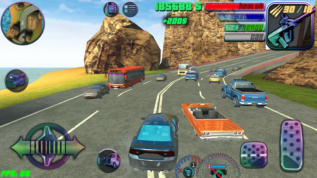 Crazy Miami Online [MOD: безлимитные деньги и оружие] Screenshot 2