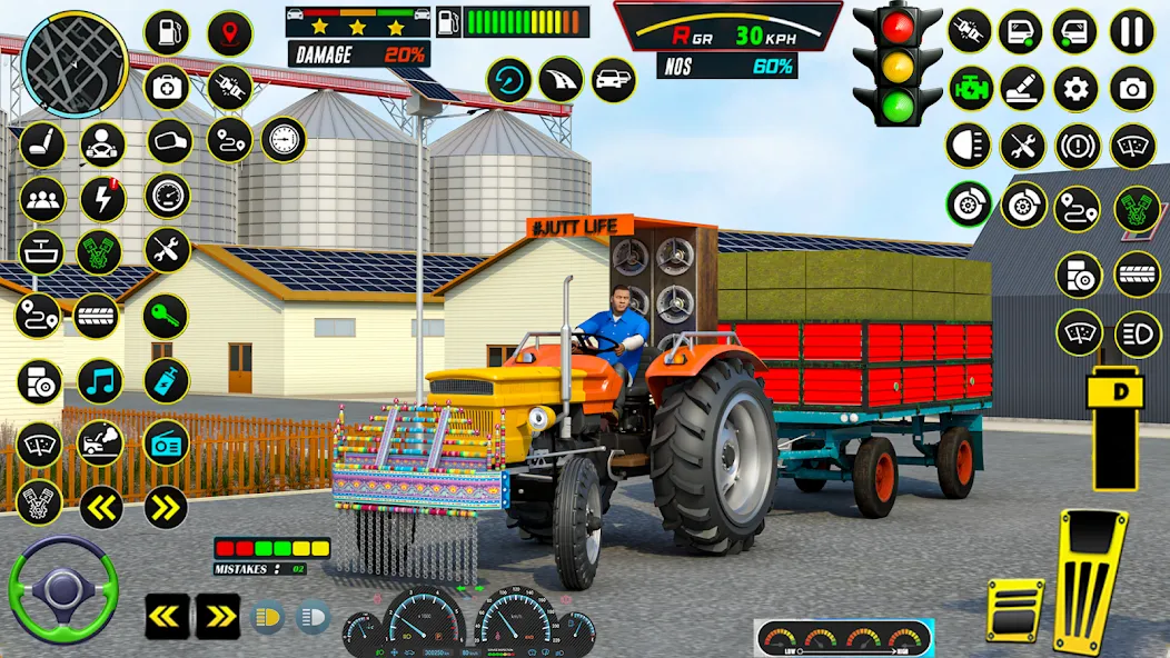 Farming Tractor Game Simulator [MOD: новая техника и богатый урожай] Screenshot 3