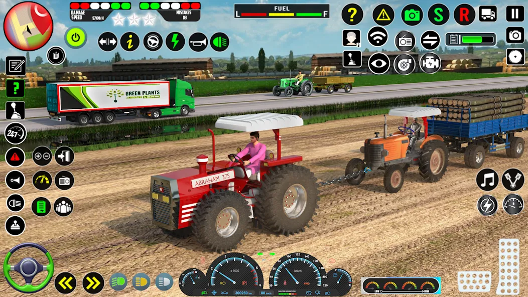 Farming Tractor Game Simulator [MOD: новая техника и богатый урожай] Screenshot 4