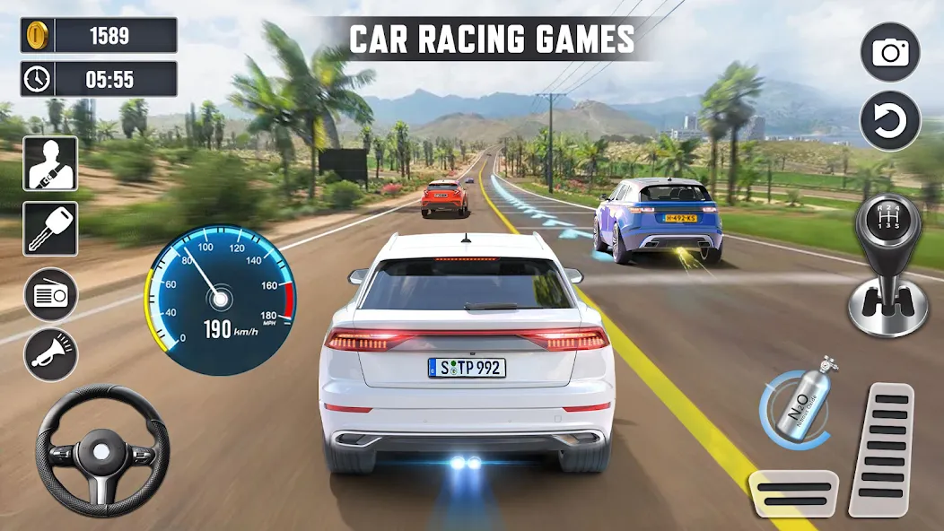 Real Highway Car Racing Games [MOD: безлимитные деньги и все машины открыты] Screenshot 5