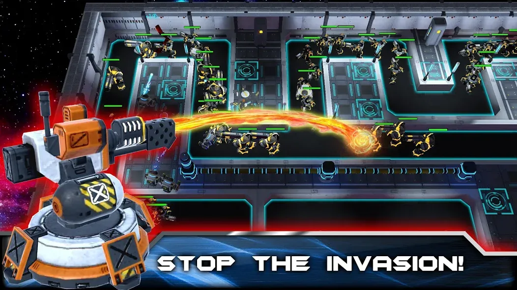 Modular Tower Defense [MOD: неограниченные ресурсы и улучшения] Screenshot 1