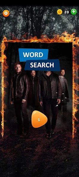 Supernatural Word Search [MOD: безлимитные подсказки и открыты все уровни] Screenshot 1