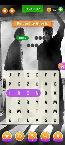 Supernatural Word Search [MOD: безлимитные подсказки и открыты все уровни] Screenshot 5