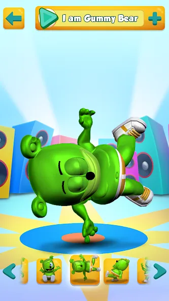 Talking Gummy Bear Kids Games [MOD: разблокированы все игры и функции] Screenshot 5
