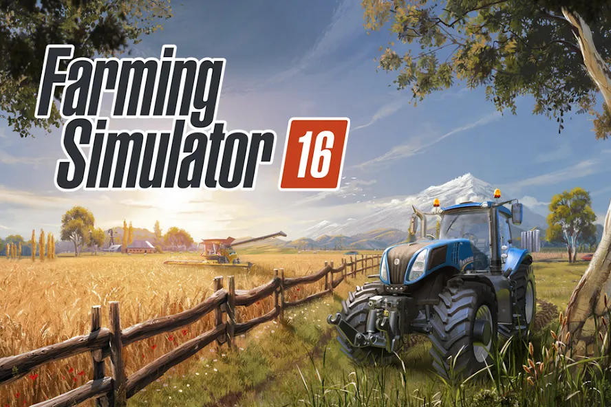 Farming Simulator 16 [MOD: безлимитные деньги и техника] Screenshot 1