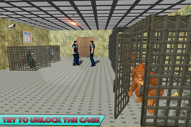 Gorilla Smash City Escape Jail [MOD: безлимитные деньги и суперсила] Screenshot 4
