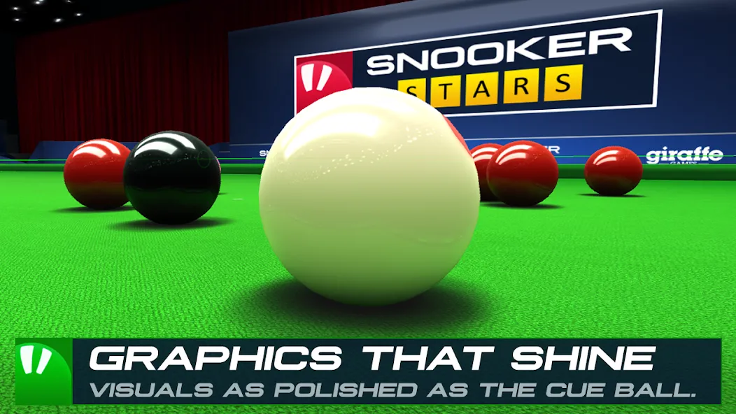 Snooker Stars - 3D Online Spor [MOD: безлимитные деньги и все кии] Screenshot 3