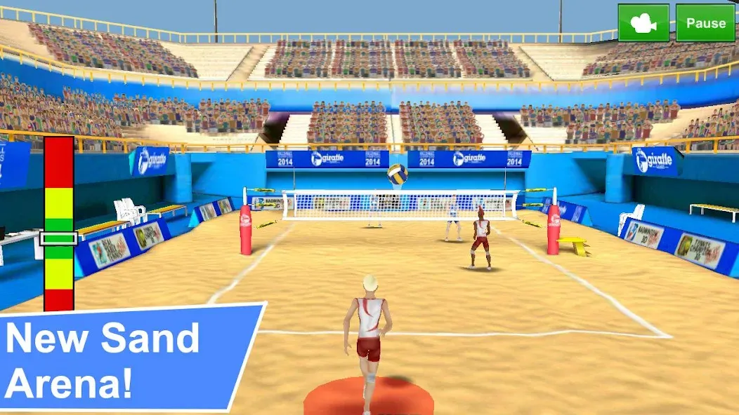Volleyball Champions 3D - Onli [MOD: безлимитные монеты и энергия] Screenshot 1