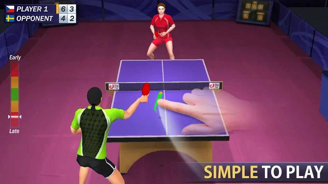 Table Tennis [MOD: безлимитные монеты и все ракетки] Screenshot 1