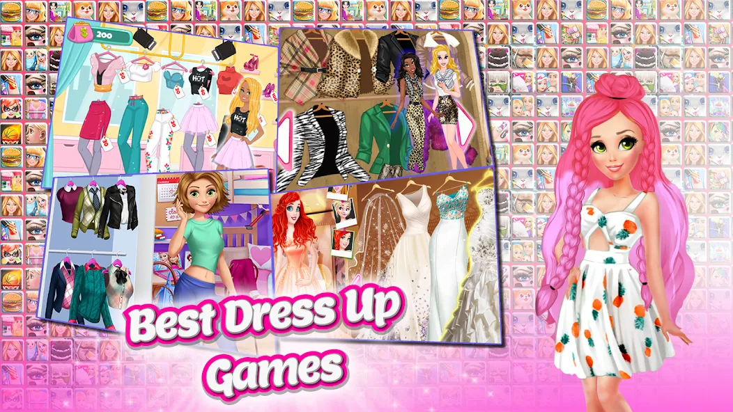 Frippa Games for Girls [MOD: много игр и все открыто] Screenshot 2