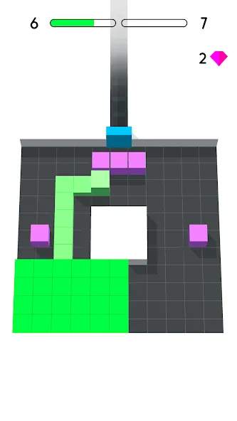 Color Fill 3D [MOD: без рекламы и все уровни открыты] Screenshot 5
