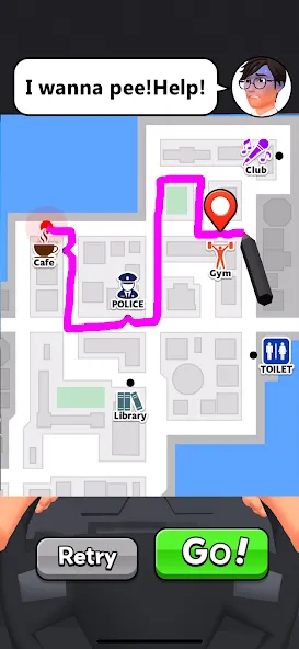 Taxi Master - Draw&amp;Story game [MOD: без рекламы и много денег] Screenshot 2