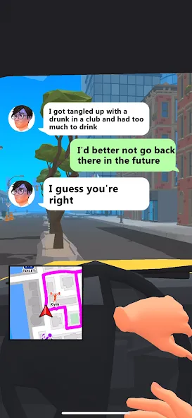 Taxi Master - Draw&amp;Story game [MOD: без рекламы и много денег] Screenshot 3