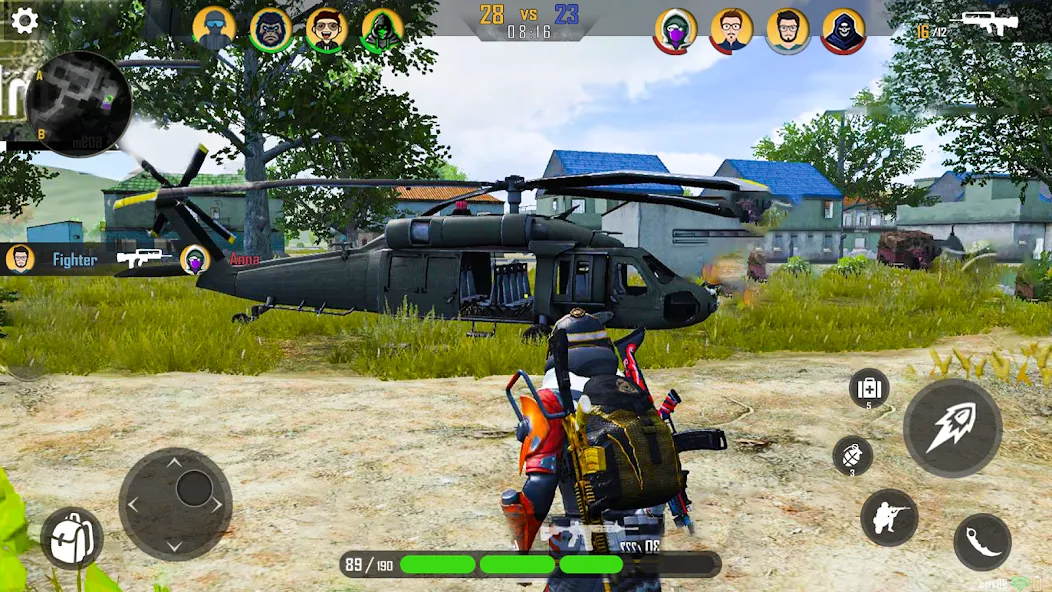 Fps Shooting Gun War: Gun Game [MOD: безлимитные патроны и оружие] Screenshot 3