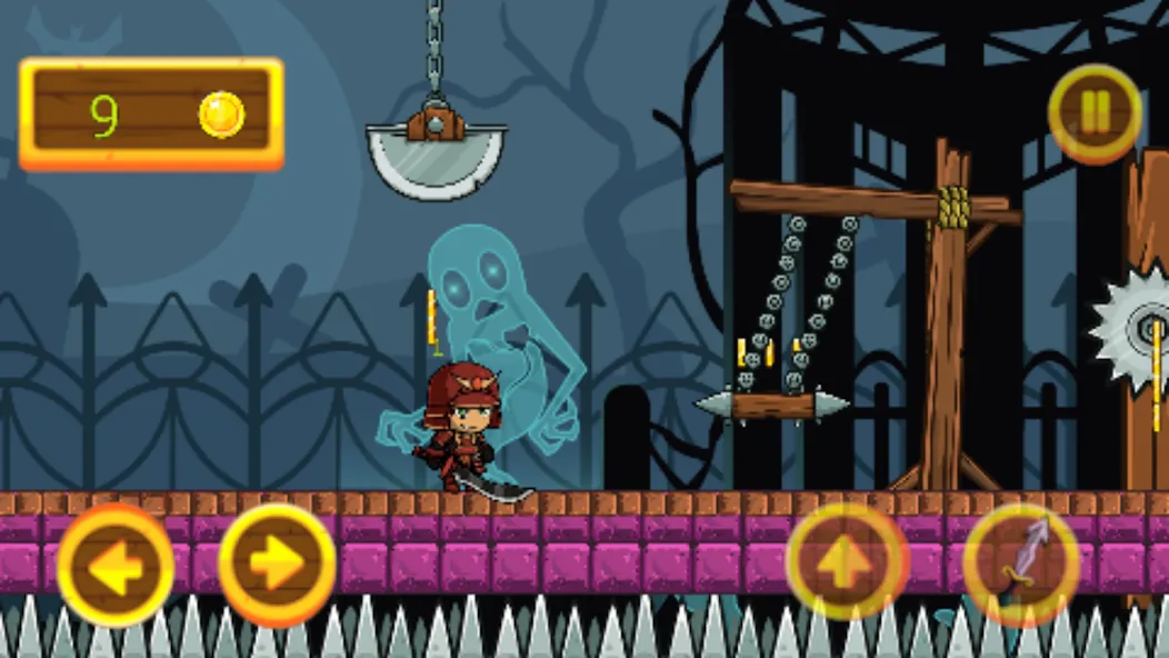 samurai adventure [MOD: неограниченные деньги и усиленное оружие] Screenshot 4