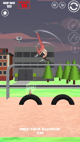 SWAGFLIP - Parkour Origins [MOD: безлимитные деньги и все уровни] Screenshot 1