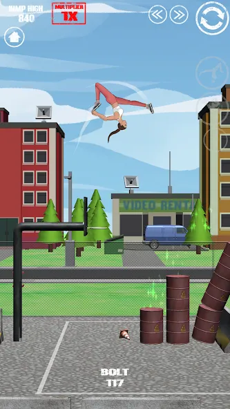 SWAGFLIP - Parkour Origins [MOD: безлимитные деньги и все уровни] Screenshot 3