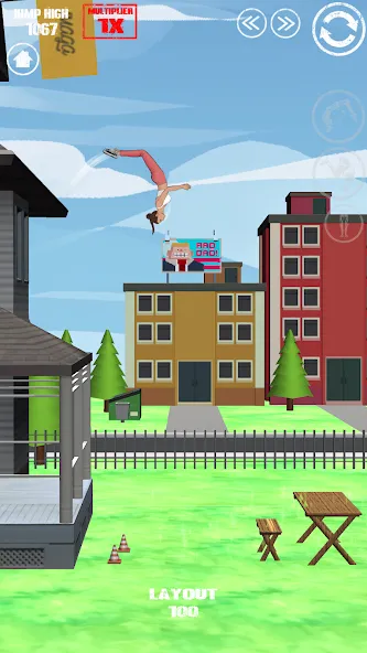 SWAGFLIP - Parkour Origins [MOD: безлимитные деньги и все уровни] Screenshot 5