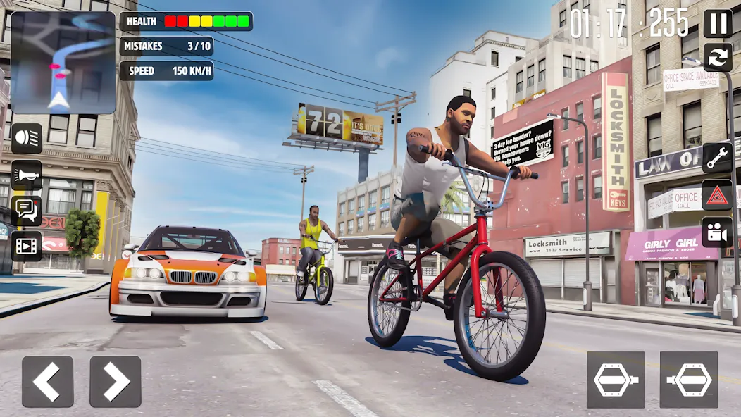 Cycle Stunt Games: Cycle Game [MOD: безлимитные деньги и все трюки] Screenshot 1