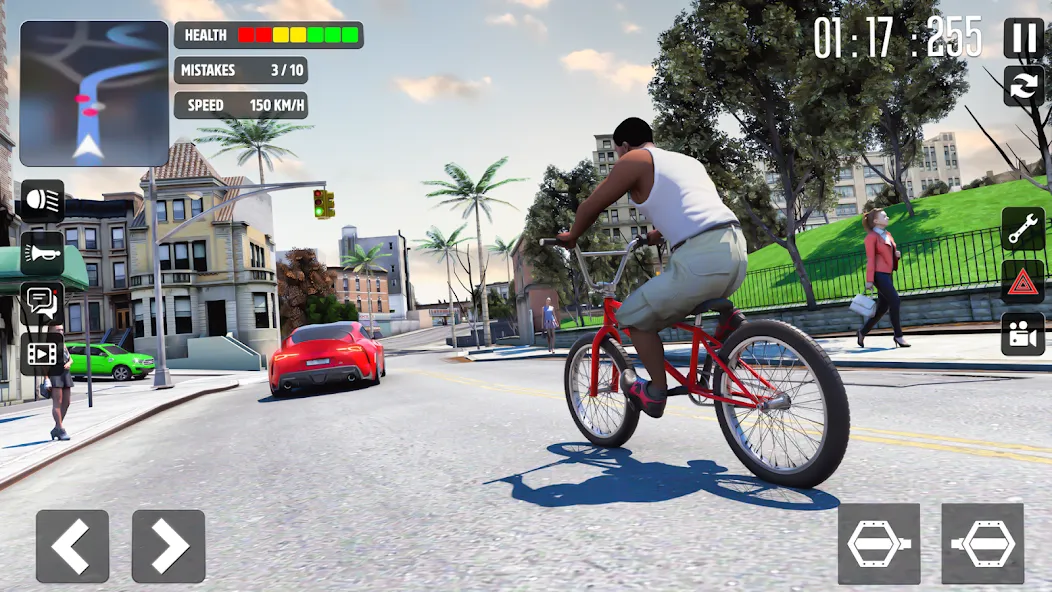 Cycle Stunt Games: Cycle Game [MOD: безлимитные деньги и все трюки] Screenshot 2