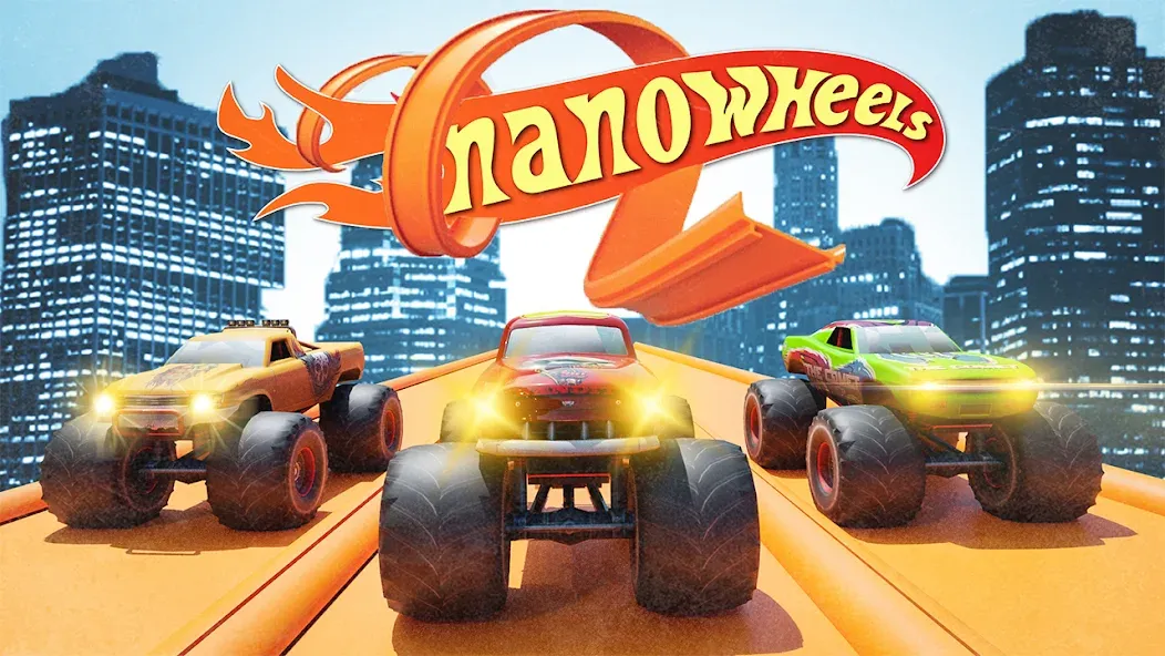 Nano Monster Truck Jam Game [MOD: безлимитные деньги и топливо] Screenshot 1