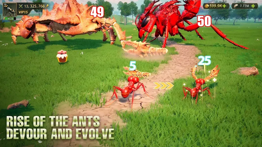 Ant Legion: For The Swarm [MOD: безлимитные ресурсы и ускоренное развитие] Screenshot 2
