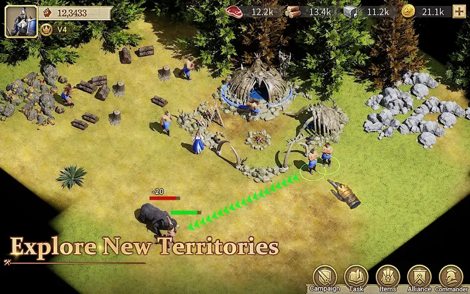 Game of Empires:Warring Realms [MOD: безлимитные ресурсы и ускоренное строительство] Screenshot 2