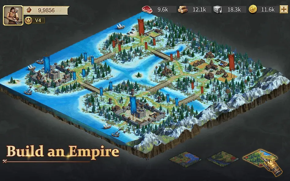 Game of Empires:Warring Realms [MOD: безлимитные ресурсы и ускоренное строительство] Screenshot 3