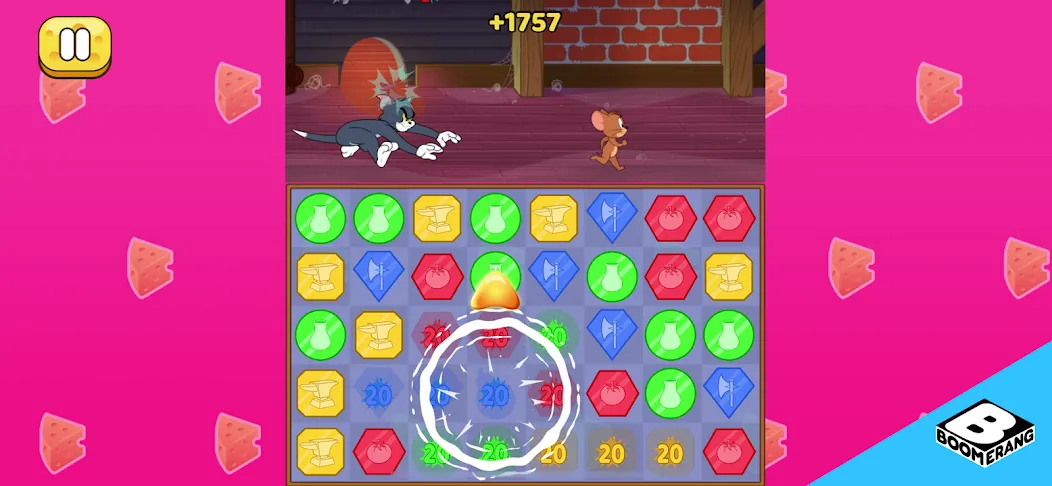 Tom &amp; Jerry: Mouse Maze [MOD: безлимитные жизни и открыты все уровни] Screenshot 3