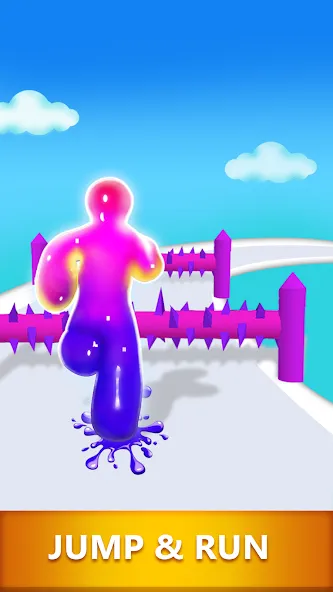 Blob Dash - Endless Runner [MOD: безлимитные деньги и усиленные способности] Screenshot 2