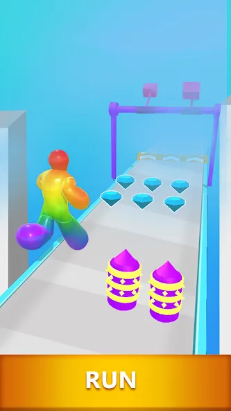 Blob Dash - Endless Runner [MOD: безлимитные деньги и усиленные способности] Screenshot 3