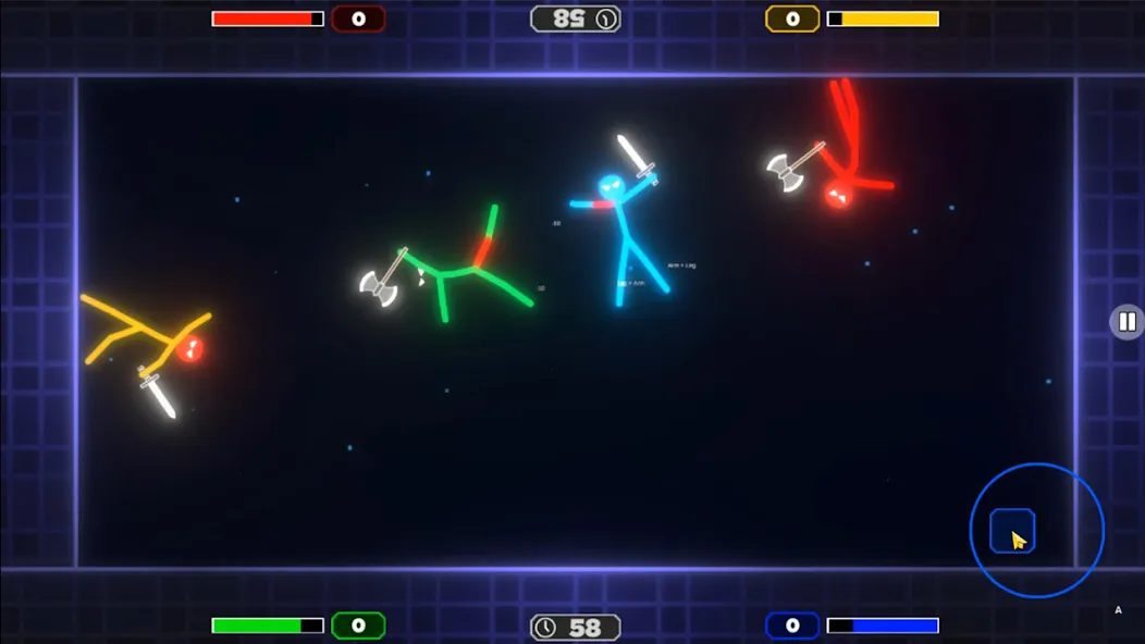 1234 Player Mini Game [MOD: много монет и разблокированы уровни] Screenshot 5