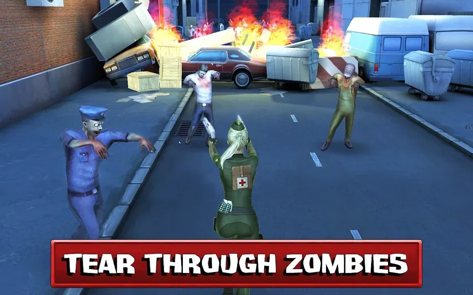 Dead Route: Zombie Apocalypse [MOD: безлимитные деньги и патроны] Screenshot 2