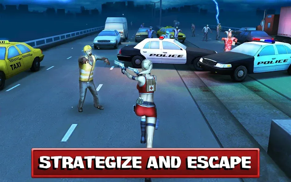 Dead Route: Zombie Apocalypse [MOD: безлимитные деньги и патроны] Screenshot 3