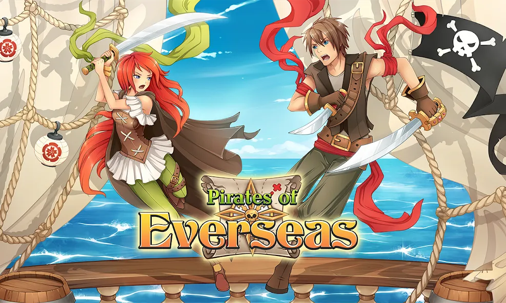 Pirates of Everseas [MOD: безлимитные ресурсы и быстрый прогресс] Screenshot 5