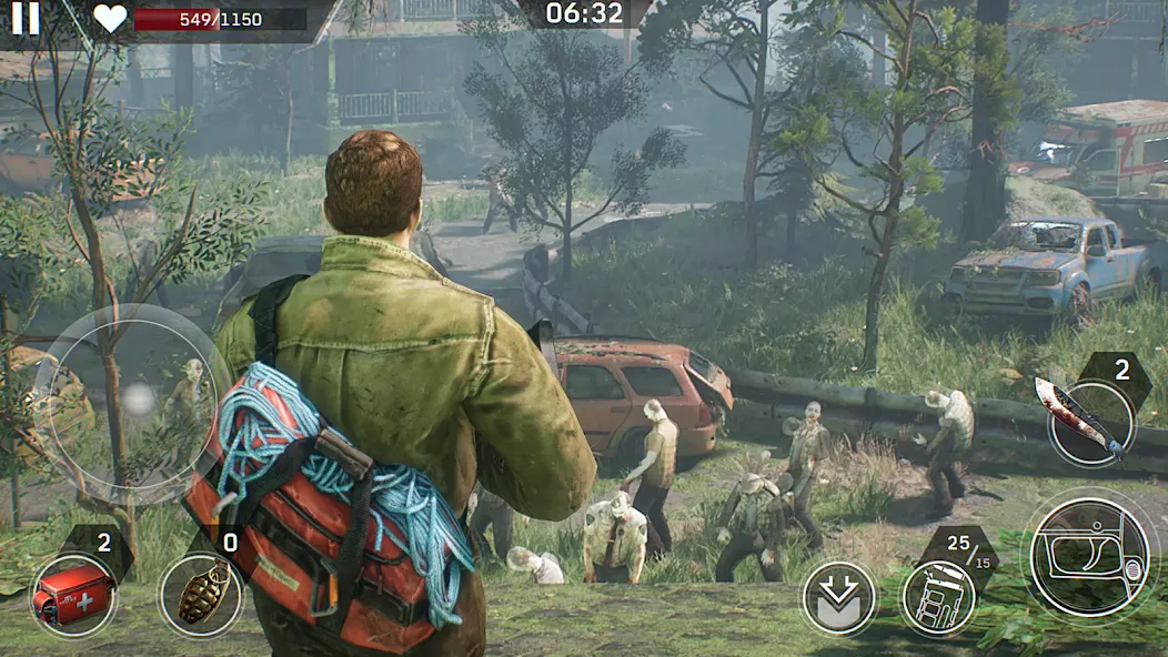 Left to Survive: Zombie Games [MOD: безлимитные ресурсы и оружие] Screenshot 1