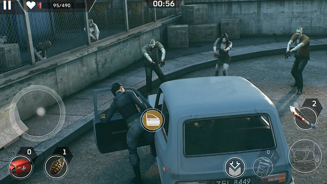 Left to Survive: Zombie Games [MOD: безлимитные ресурсы и оружие] Screenshot 3