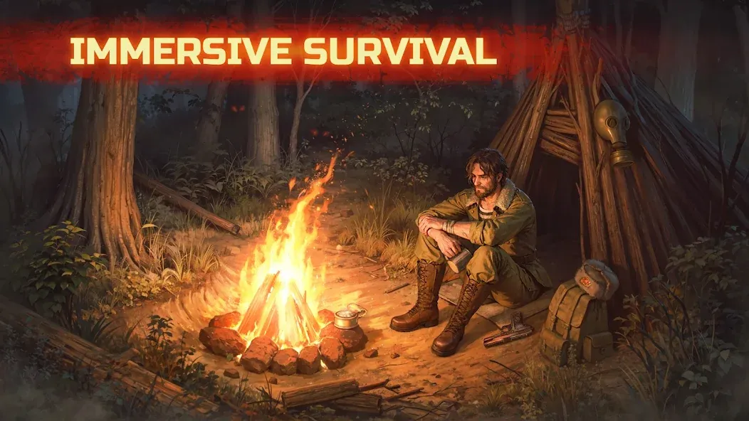 Day R Survival: Last Survivor [MOD: безлимитные ресурсы и высокая выносливость] Screenshot 1