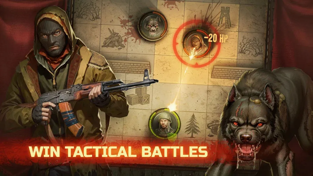 Day R Survival: Last Survivor [MOD: безлимитные ресурсы и высокая выносливость] Screenshot 4
