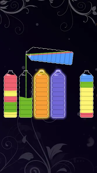 Water Sort - Color Puzzle Game [MOD: без рекламы и все уровни открыты] Screenshot 1