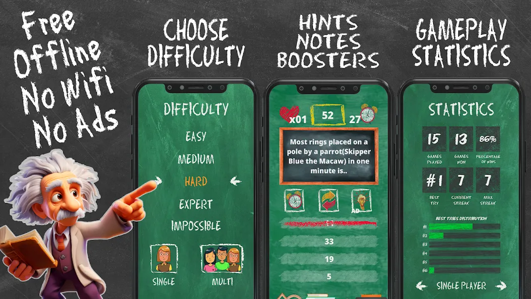 Quiz Games Offline Games [MOD: без рекламы и все викторины открыты] Screenshot 3