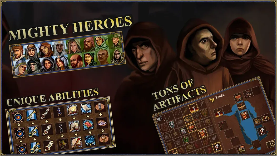 Heroes 3 of Might: Magic TD [MOD: безлимитные ресурсы и усиленные герои] Screenshot 4