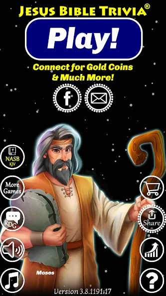 Jesus Bible Trivia Games Quiz [MOD: открыты все библейские викторины] Screenshot 1