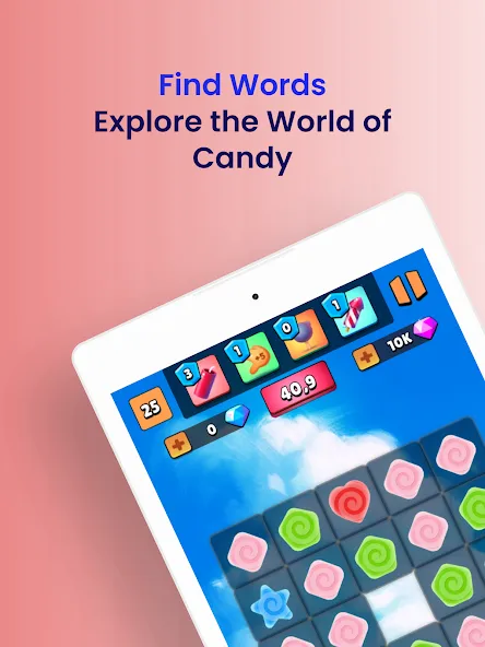 Word 3: Word Game [MOD: безлимитные подсказки и ходы] Screenshot 5