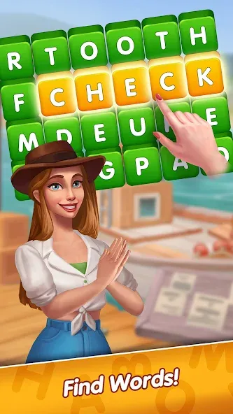 Travel Words: Fun word games [MOD: безлимитные подсказки и монеты] Screenshot 5