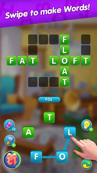 Travel words: Word find games [MOD: безлимитные подсказки и открыты уровни] Screenshot 1