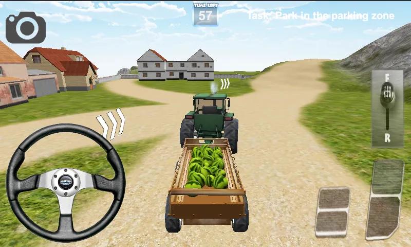 Tractor Farming Simulator 3D [MOD: безлимитные деньги и топливо] Screenshot 2