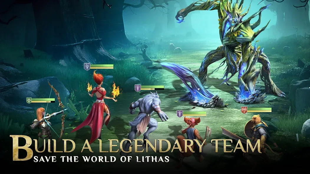 Bloodline: Heroes of Lithas [MOD: безлимитные ресурсы и мощные герои] Screenshot 4