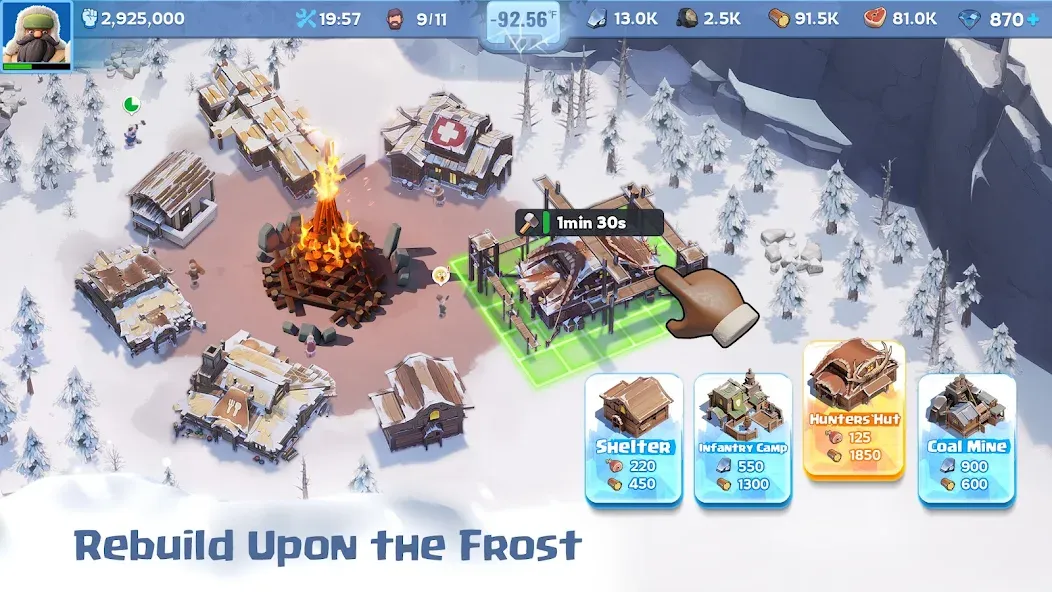 Whiteout Survival [MOD: безлимитные ресурсы и ускоренное строительство] Screenshot 3